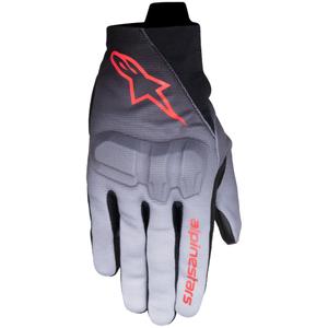 Rękawice motocyklowe damskie Alpinestars Reef V2 szaro-czarno-różowe