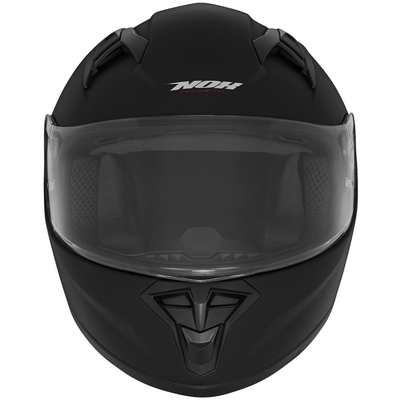 NOX N731 kask motocyklowy integralny dla dzieci, matowa czerń