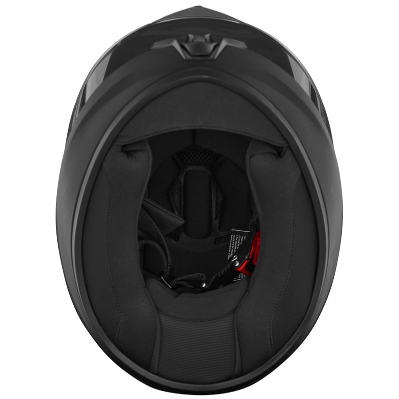 NOX N731 kask motocyklowy integralny dla dzieci, matowa czerń