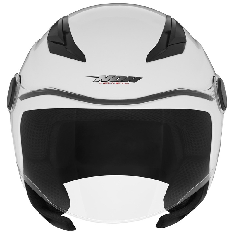 Kask motocyklowy otwarty dziecięcy NOX N710 biały
