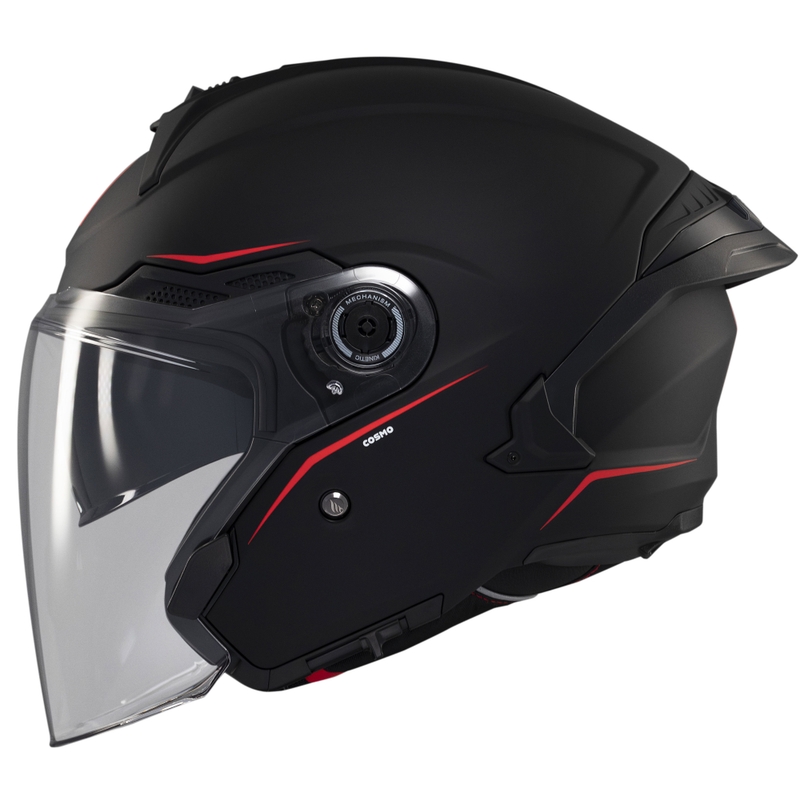 Kask otwarty MT Cosmo SV matowo czarny