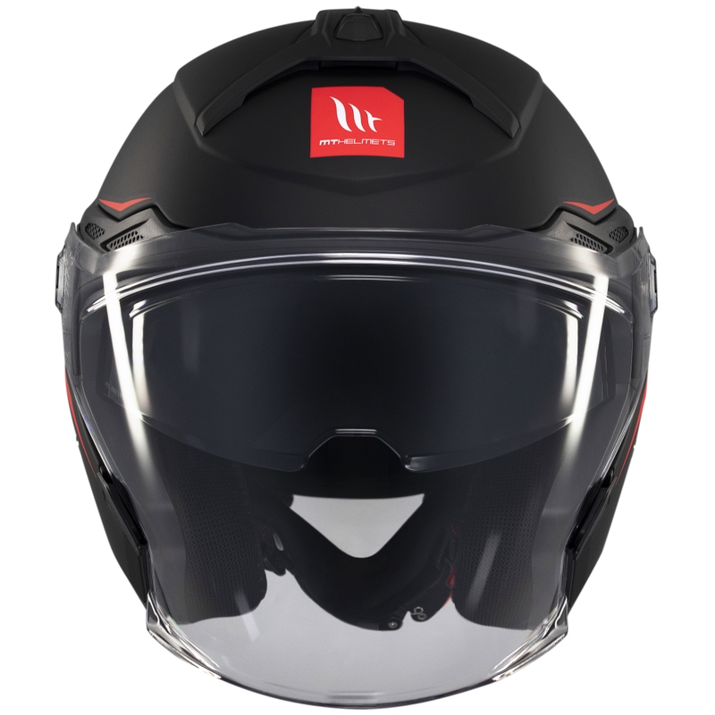 Kask otwarty MT Cosmo SV matowo czarny