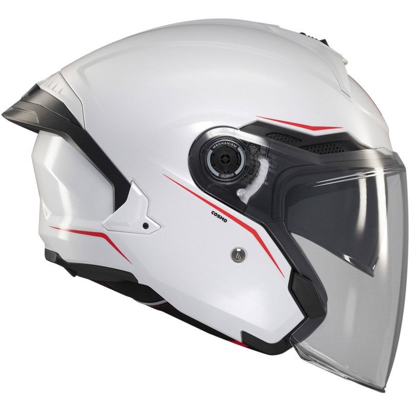 Kask otwarty MT Cosmo SV biały błyszczący