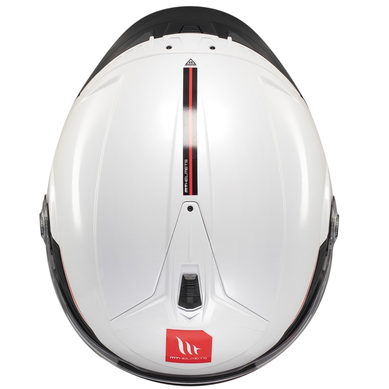Kask otwarty MT Cosmo SV biały błyszczący