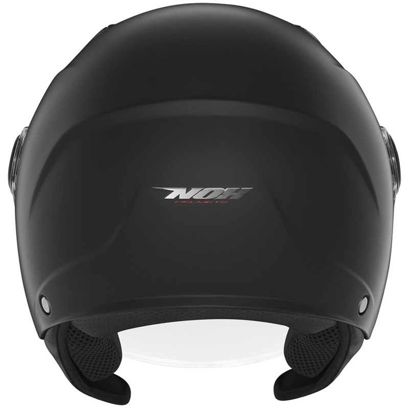 Kask motocyklowy otwarty dziecięcy NOX N710 matowy czarny
