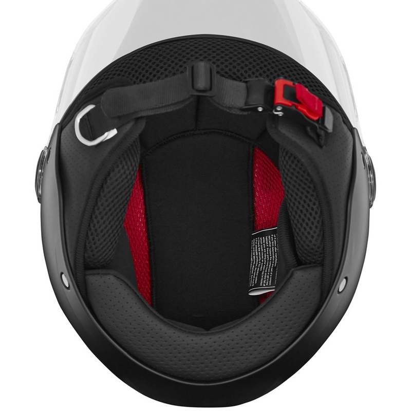 Kask motocyklowy otwarty dziecięcy NOX N710 matowy czarny