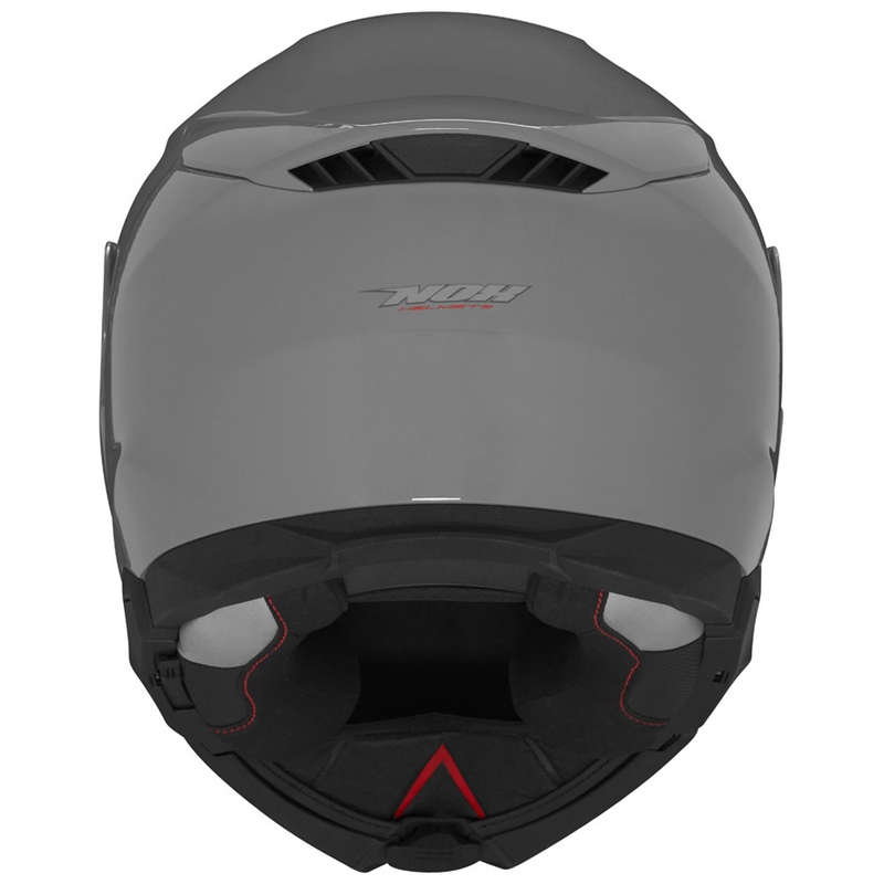 Kask motocyklowy z klapką NOX N967 szary