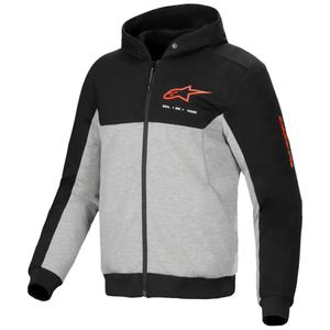 Bluza motocyklowa Alpinestars Chrome V2 Sport czarno-szara