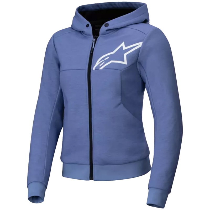 Kurtka motocyklowa damska Alpinestars Stella Chrome V2 Sport niebieska