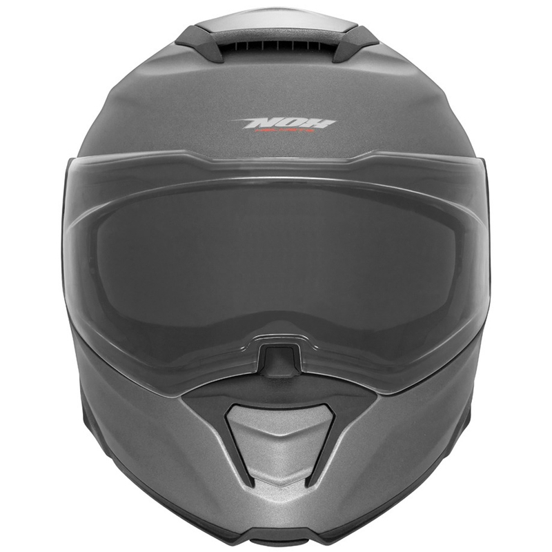 Kask motocyklowy typu flip-up NOX N967 tytanowy