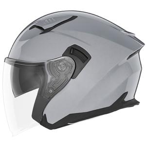 Otevřená helma na motorku NOX N130 šedá
