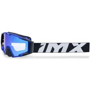 Gogle motocrossowe iMX Sand czarno-niebieskie z pleksiglasem irydowym