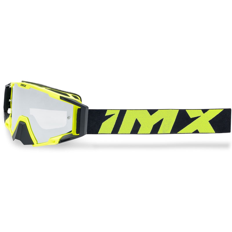 Gogle motocrossowe iMX Sand żółto-czarne z pleksiglasem irydowym