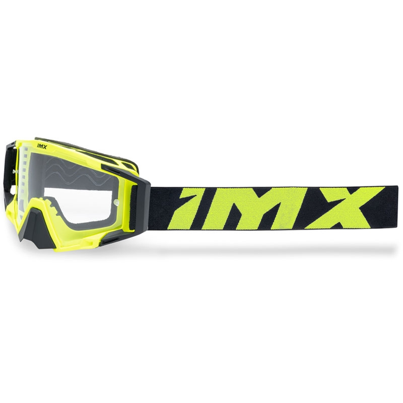 Gogle motocrossowe iMX Sand żółto-czarne z pleksiglasem irydowym