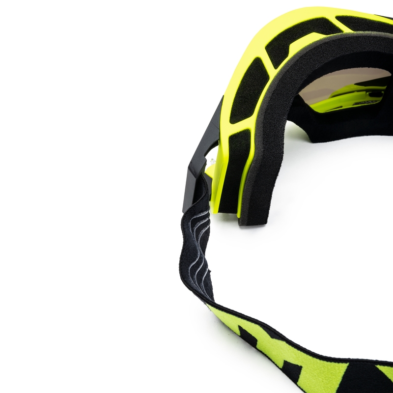 Gogle motocrossowe iMX Sand żółto-czarne z pleksiglasem irydowym