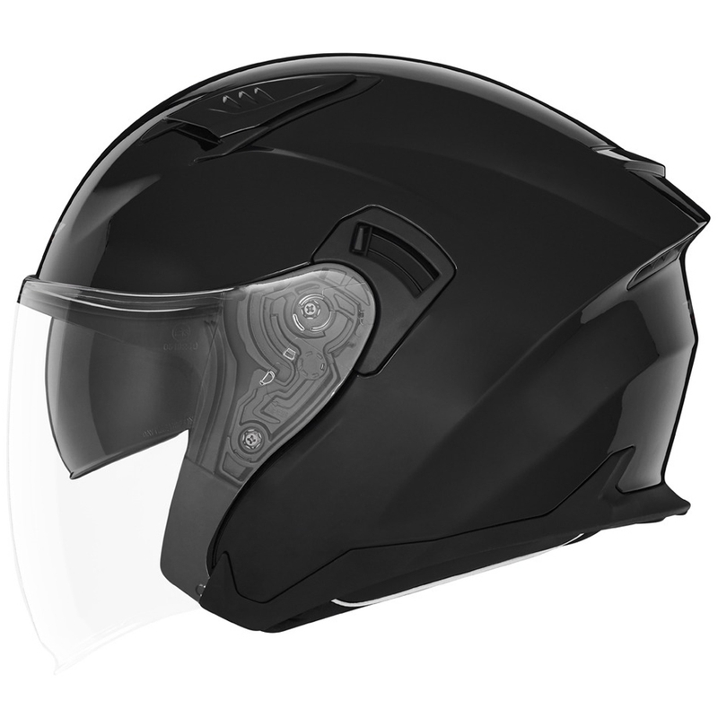 Kask motocyklowy otwarty NOX N130 czarny