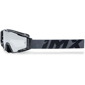 Gogle motocrossowe iMX Sand szaro-czarne z pleksiglasem irydowym