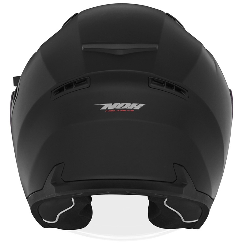 Kask motocyklowy otwarty NOX N130 matowy czarny