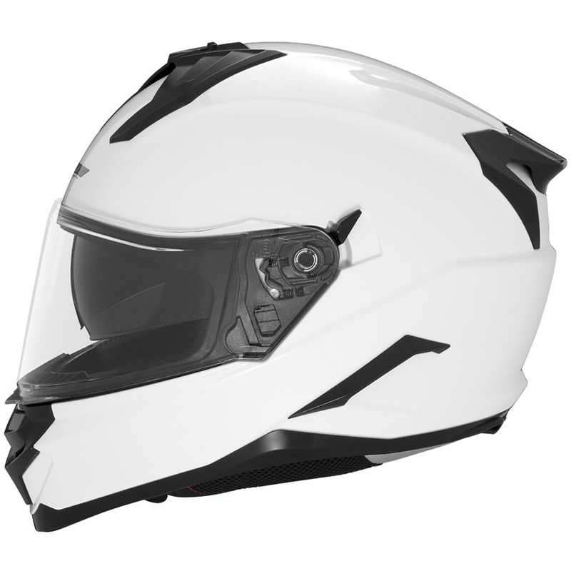 Kask motocyklowy integralny NOX N304S biały