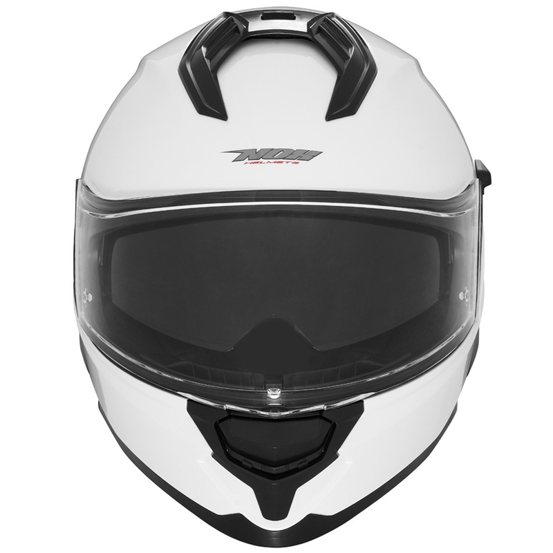Kask motocyklowy integralny NOX N304S biały