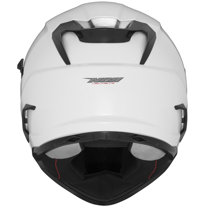 Kask motocyklowy integralny NOX N304S biały