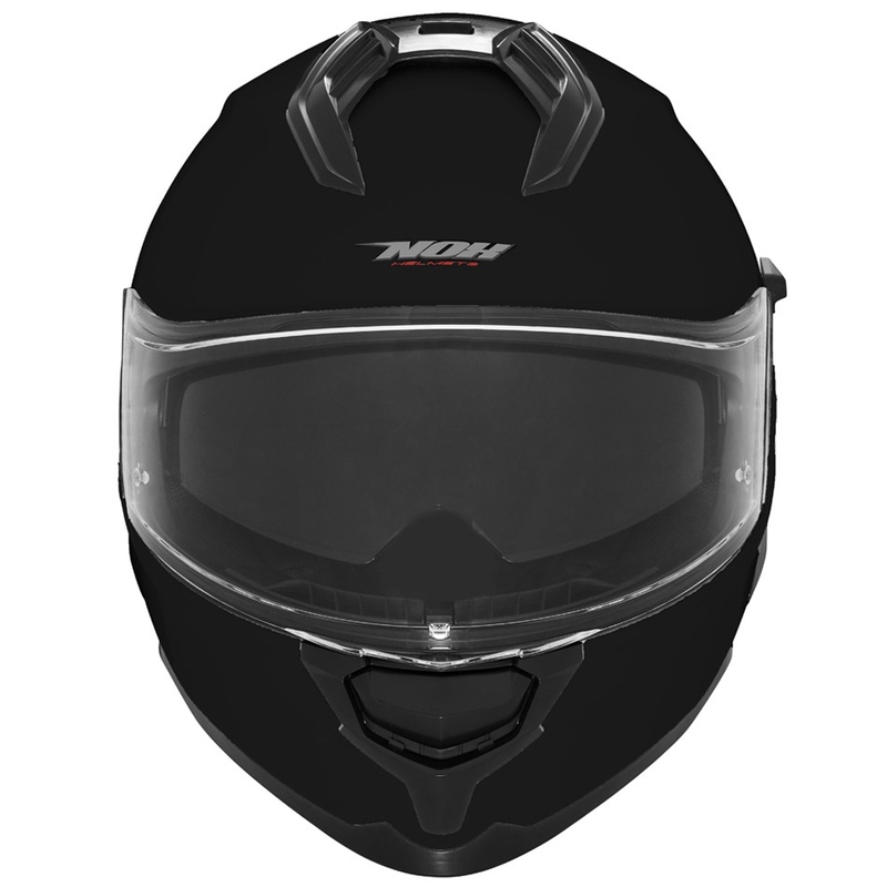 Kask motocyklowy integralny NOX N304S czarny
