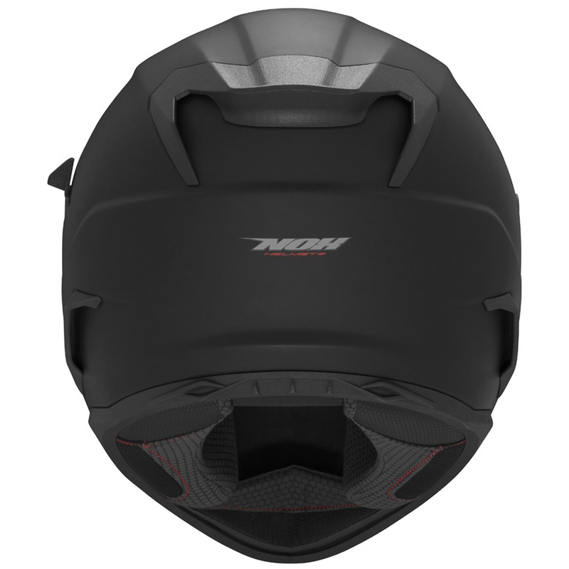 Kask motocyklowy integralny NOX N304S matowy czarny