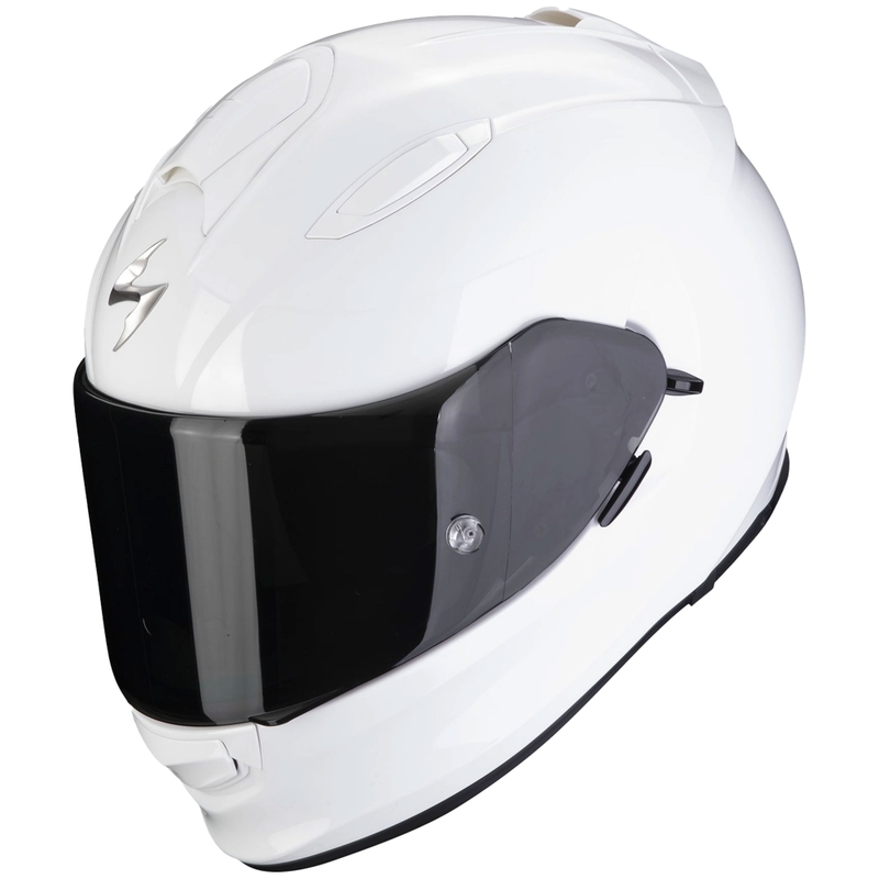 Scorpion Exo-491 Solid kask motocyklowy integralny biały