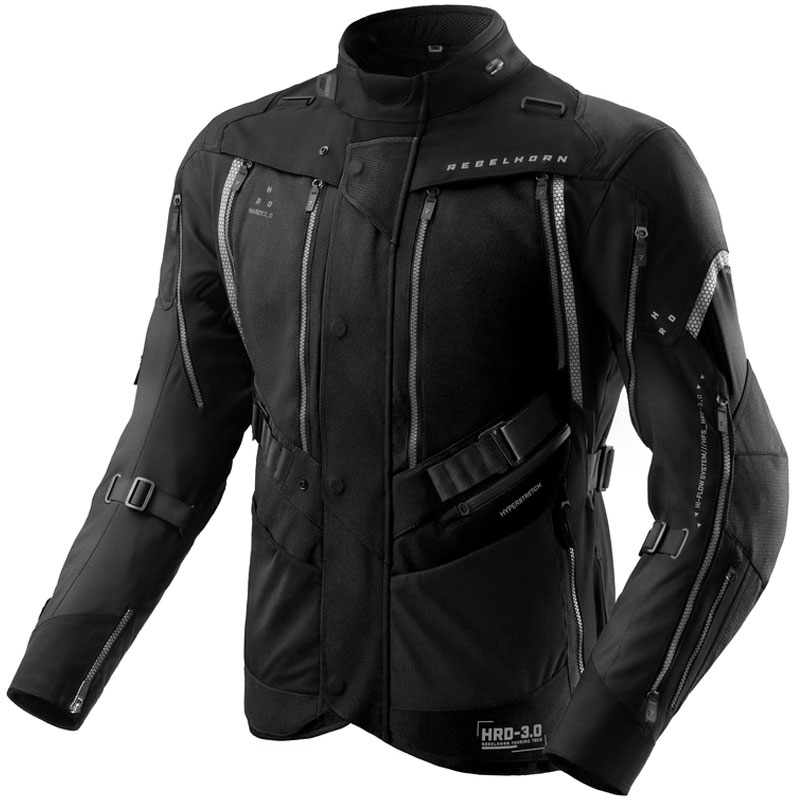 Kurtka motocyklowa Rebelhorn Hardy 3.0 czarna