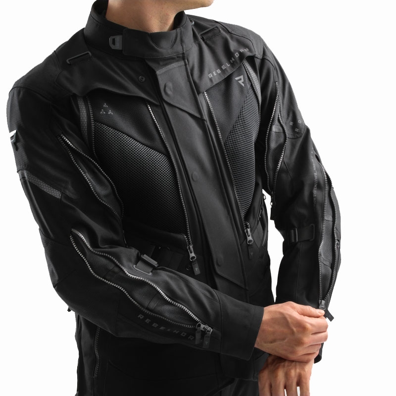 Kurtka motocyklowa Rebelhorn Hardy 3.0 czarna