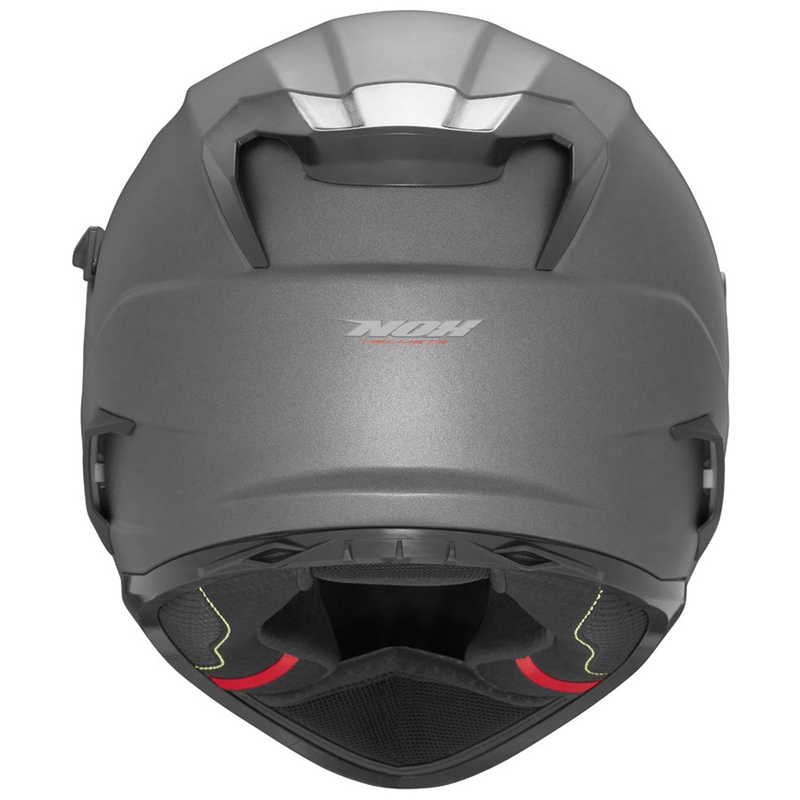 Kask motocyklowy integralny NOX N304S, matowy tytan