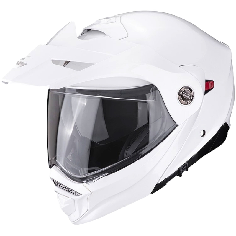 Kask motocyklowy SCORPION ADX-2 Solid perłowy biały