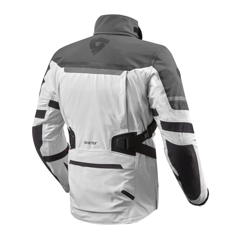 Kurtka motocyklowa Revit Poseidon 2 GTX srebrna wyprzedaż