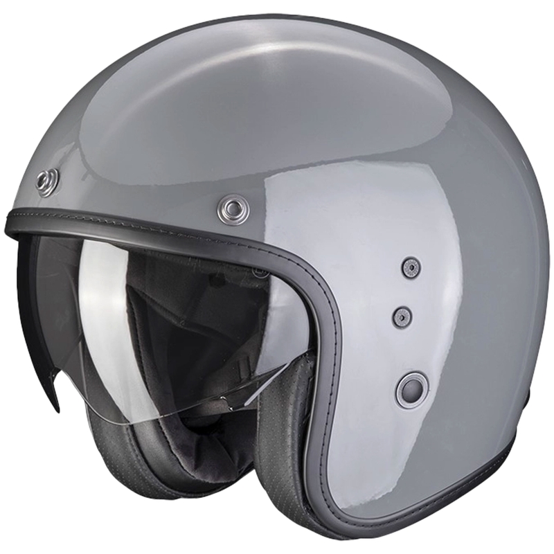 Kask otwarty SCORPION BELFAST EVO Solid cementowo-szary