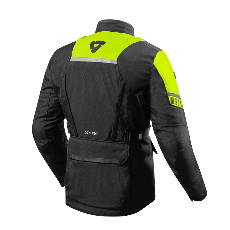 Kurtka motocyklowa Revit Neptune 2 GTX czarno-fluo żółta wyprzedaż