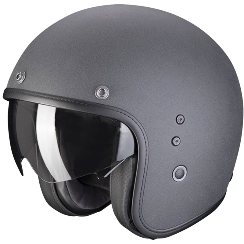 Kask otwarty SCORPION BELFAST EVO GRAPHITE ciemnoszary