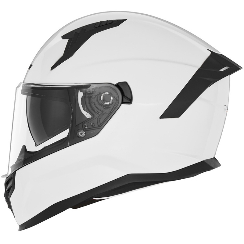 Kask motocyklowy integralny NOX N401 biały