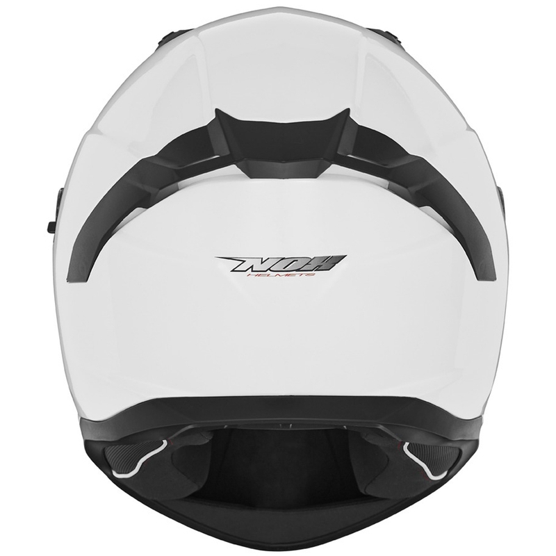 Kask motocyklowy integralny NOX N401 biały