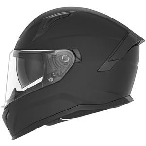 Kask motocyklowy integralny NOX N401 matowo czarny