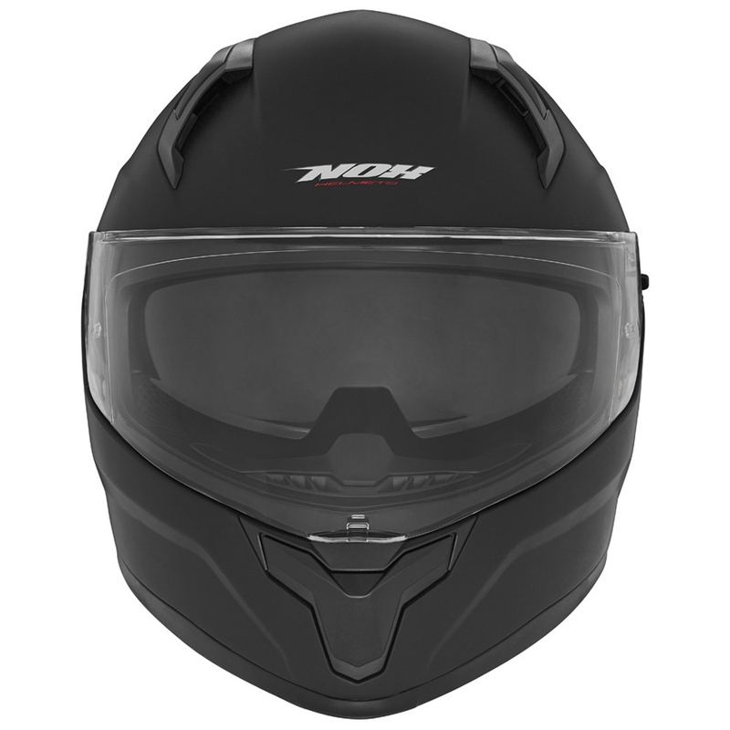 Kask motocyklowy integralny NOX N401 matowo czarny