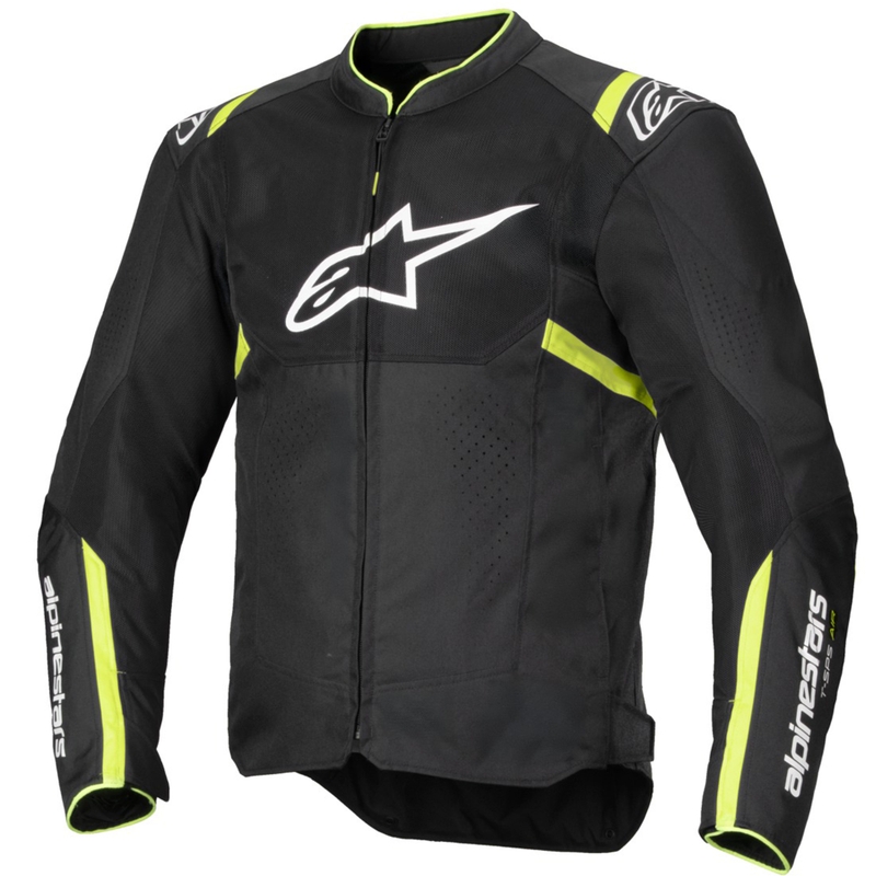 Kurtka motocyklowa Alpinestars T-SPS Air V2 czarno-fluo-żółta