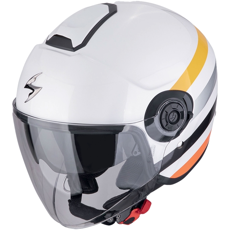 Kask otwarty Scorpion EXO-CITY II BEE biało-żółty wyprzedaż