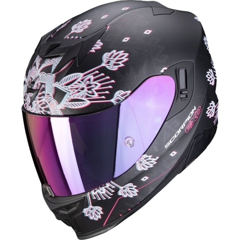 Kask integralny Scorpion EXO-520 AIR Tina czarno-srebrny - II. jakość