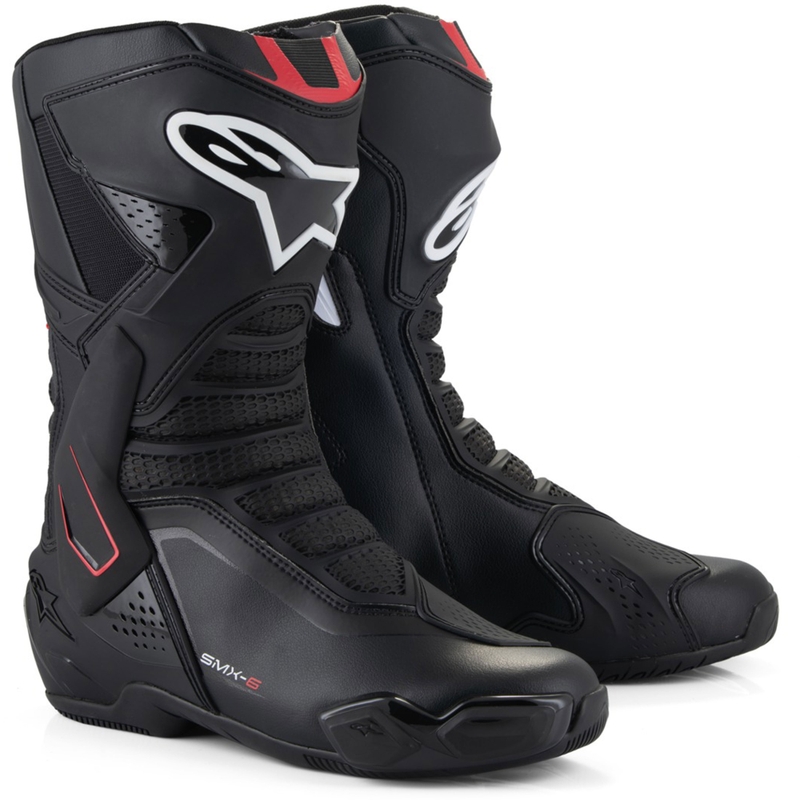 Buty motocyklowe Alpinestars SMX-6 3 czarno-czerwone