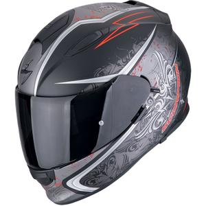 Kask motocyklowy integralny Scorpion EXO-491 RUN matowy czarno-czerwony