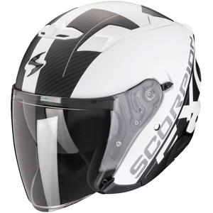Kask motocyklowy otwarty SCORPION EXO-230 QR matowo-biało-czarny