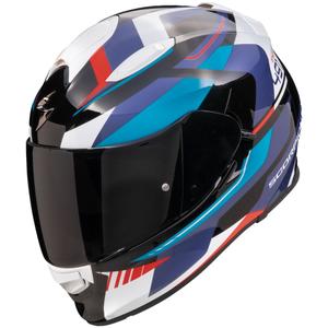 Kask motocyklowy integralny Scorpion EXO-491 Abilis czarno-niebiesko-czerwony