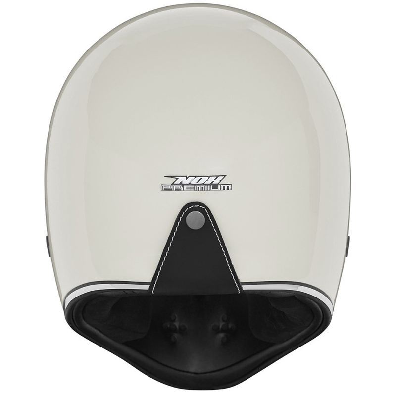Kask motocyklowy integralny NOX PREMIUM SEVENTY II kość słoniowa