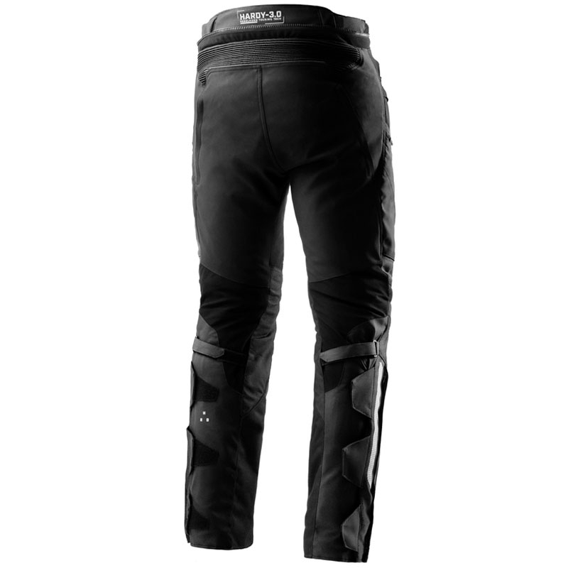 Rozszerzane spodnie motocyklowe Rebelhorn Hardy 3.0 w kolorze czarnym