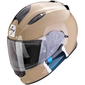 Kask motocyklowy integralny Scorpion EXO-491 CODE piaskowo-niebieski